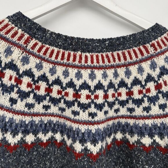 St. John’s Bay Fair Isle Acrylic Wool Blend Crewneck Knit Sweater Size XL - Picture 9 of 11